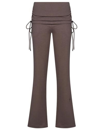 adidas By Stella McCartney Wide Trousers - Brown