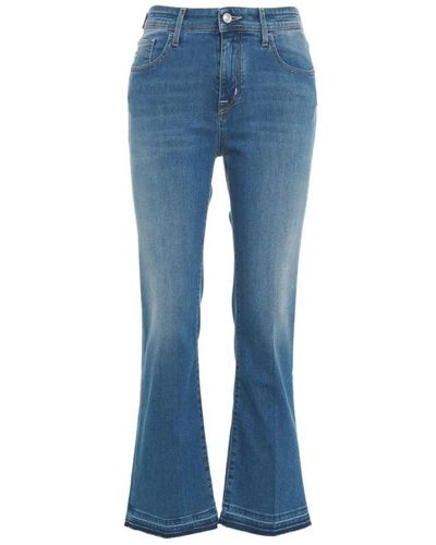 Jacob Cohen Jeans > boot-cut jeans - Bleu
