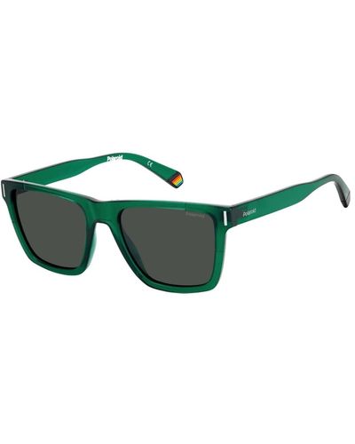 Polaroid Grün/graue sonnenbrille,dunkel havana/grün sonnenbrille