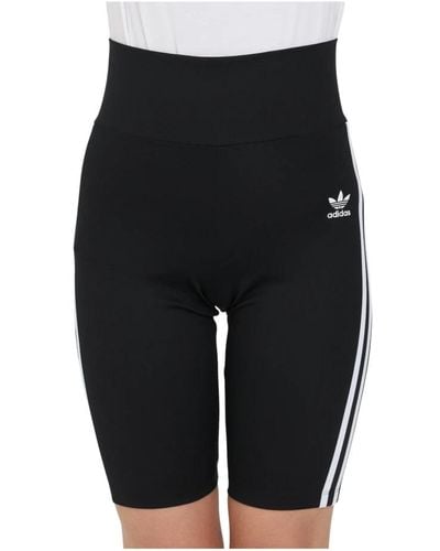 adidas Originals Stretch High Waist e Damen Shorts - Schwarz