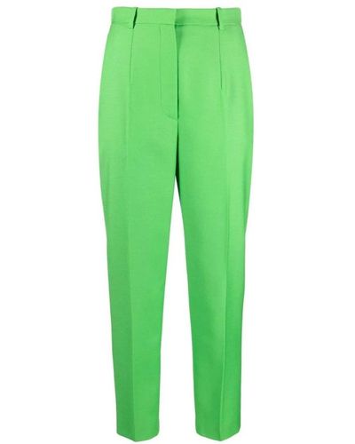 Alexander McQueen Cropped Trousers - Green