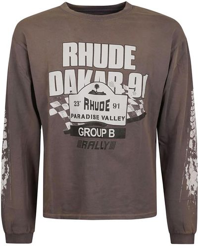 Rhude Sweatshirts & hoodies > sweatshirts - Gris
