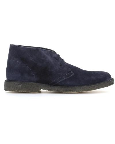 Astorflex Shoes > boots > lace-up boots - Bleu