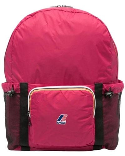 K-Way Backpacks - Pink