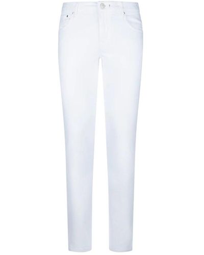 Hand Picked Klassische denim jeans kollektion - Weiß