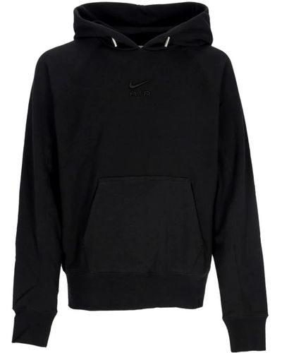Nike French terry hoodie schwarz