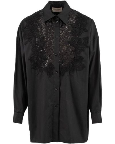 Ermanno Scervino Blouses & shirts > shirts - Noir