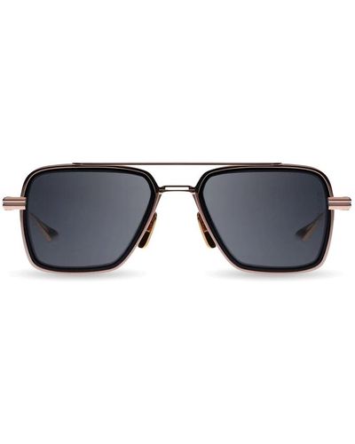 Dita Eyewear Stilvolle sonnenbrille mit metallrahmen - Schwarz