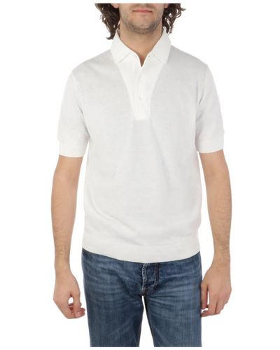 FILIPPO DE LAURENTIIS Polo Shirts - White