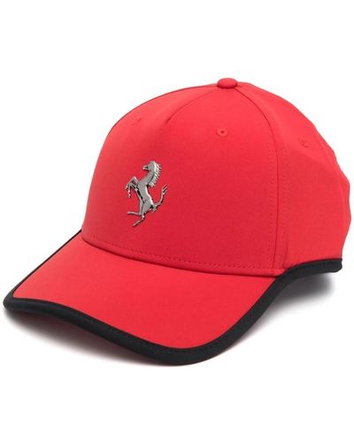 Ferrari Rote logo-plaque baseball cap