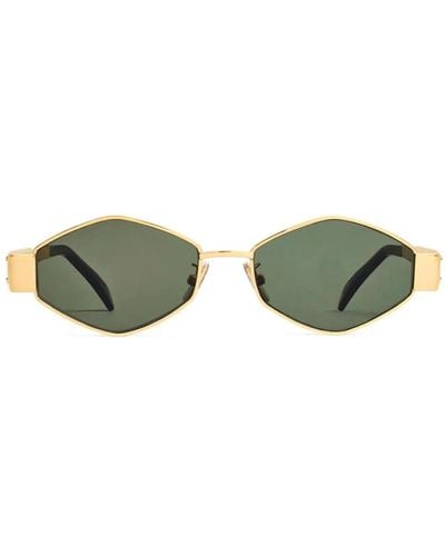 Celine Cl40254u 30n Sunglasses - Green