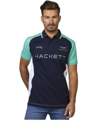 Hackett Tops > polo shirts - Bleu