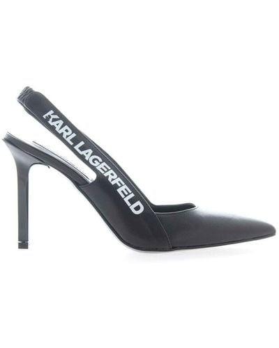 Karl Lagerfeld Peep Toe shoes - Blau