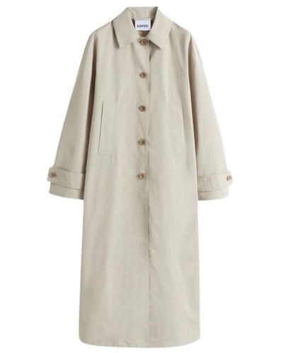 Aspesi Coats > trench coats - Neutre