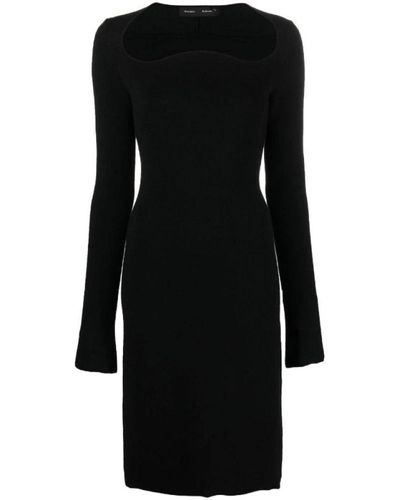 Proenza Schouler Knitted Dresses - Black