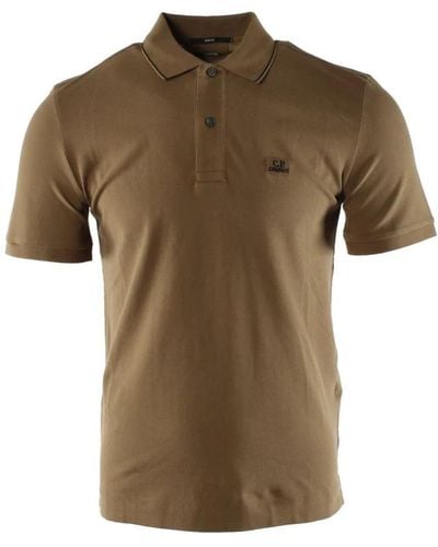 C.P. Company Polo Shirts - Brown