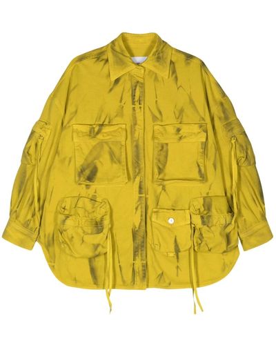 The Attico Jackets > light jackets - Jaune