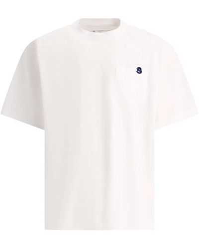Sacai T-Shirts - White
