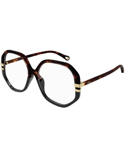 Chloé Stylish eyewear frames in dark havana - Nero