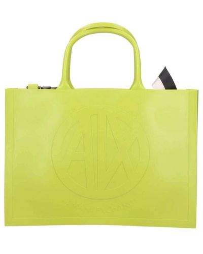 Armani Exchange Tote Bags - Yellow