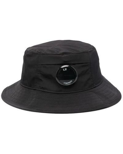 C.P. Company Nylon bucket hat - Schwarz