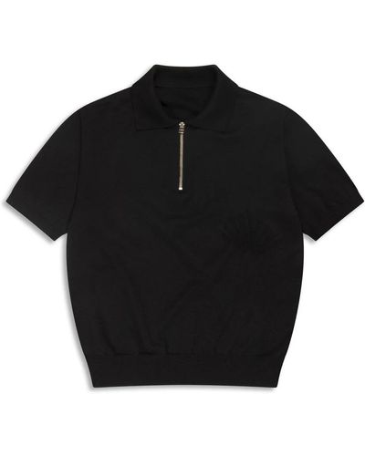 New Amsterdam Surf Association Polo Shirts - Black