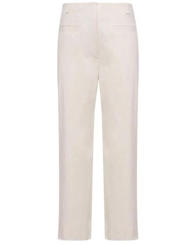 Proenza Schouler Straight Trousers - White