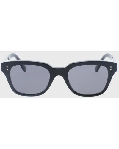 Celine Stilvolle sonnenbrille schwarzer rahmen - Blau