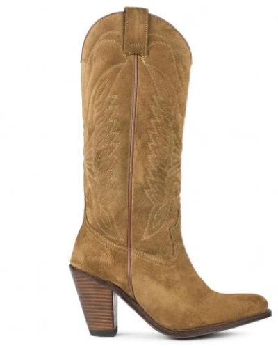 Sendra Cowboy Boots - Brown