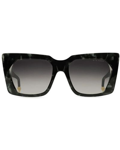 Dita Eyewear Stylische grüne sonnenbrille für männer - Schwarz