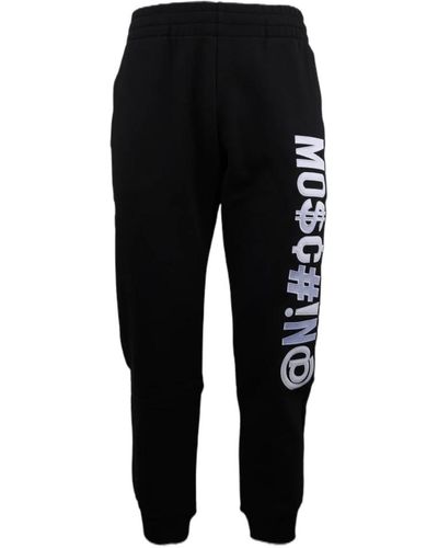 Moschino Trousers > sweatpants - Noir