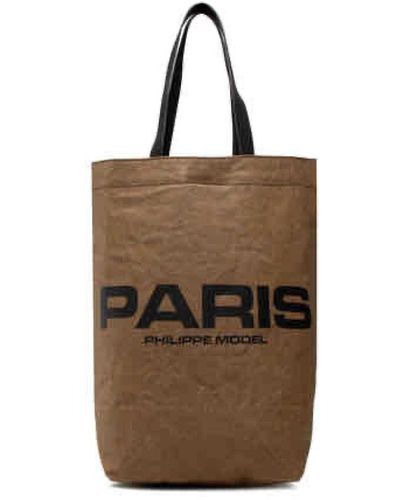 Philippe Model Tote bags - Marrone