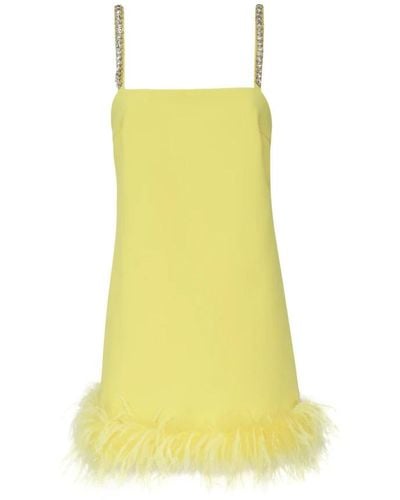 Pinko Short Dresses - Yellow