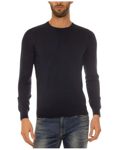 Armani Jeans Knitwear > round-neck knitwear - Noir