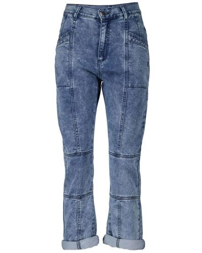 10Days Cropped Jeans - Blue