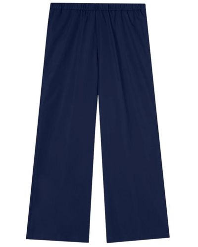 Aspesi Trousers > wide trousers - Bleu