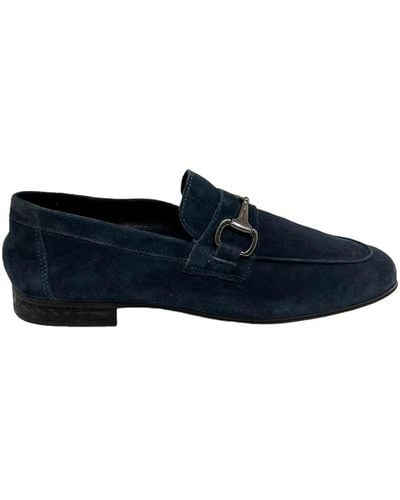 Antica Cuoieria Shoes > flats > loafers - Bleu