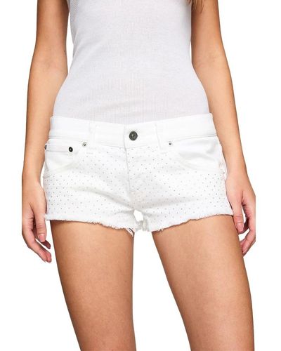 Dondup Denim Shorts - White