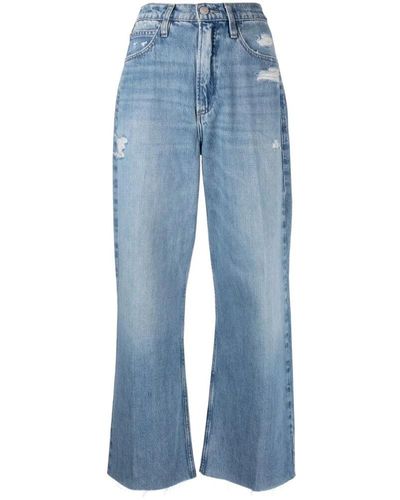 FRAME High 'n' tight wide-leg jeans - Blau