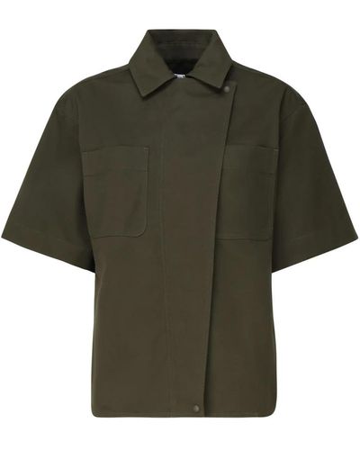 Max Mara Short Sleeve Shirts - Green