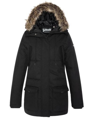 Schott Nyc Jackets > winter jackets - Noir