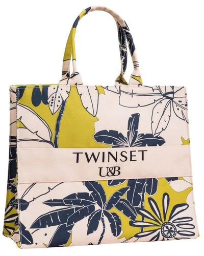 Twin Set Tote Bags - Yellow