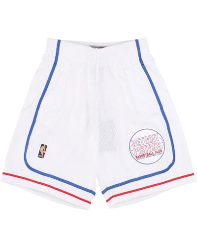 Mitchell & Ness Casual Shorts - Weiß