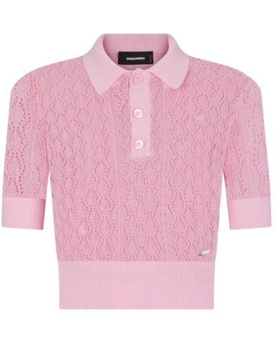 DSquared² Polo shirts - Pink