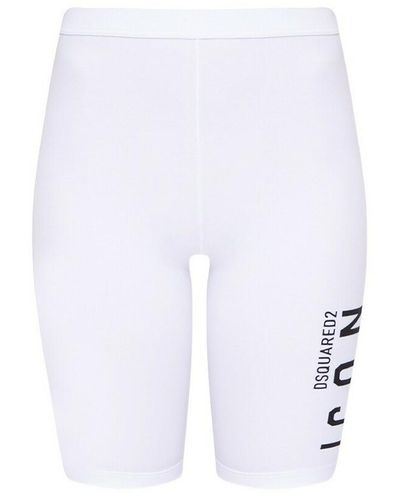 DSquared² Cropped leggings - Blanc