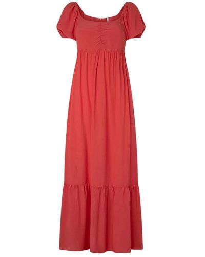 Pepe Jeans Robes longues - Rouge