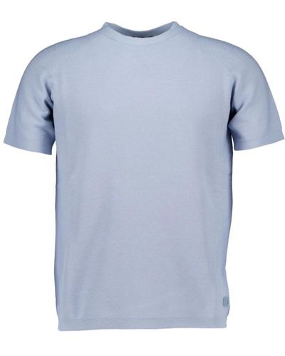 ALPHATAURI Fosos blaue t-shirts