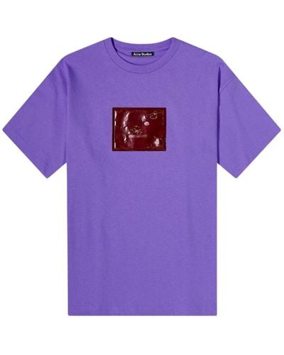 Acne Studios T-Shirts - Purple