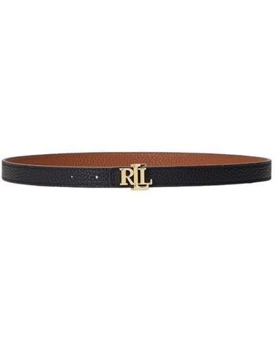 Ralph Lauren Cinturones negros es - Marrón