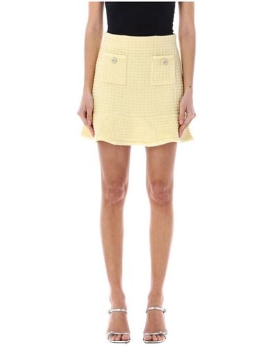 Self-Portrait Short Skirts - Yellow
